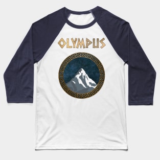 Olympus Ancient Greece Mount Olympus Greek Gods Symbol Baseball T-Shirt